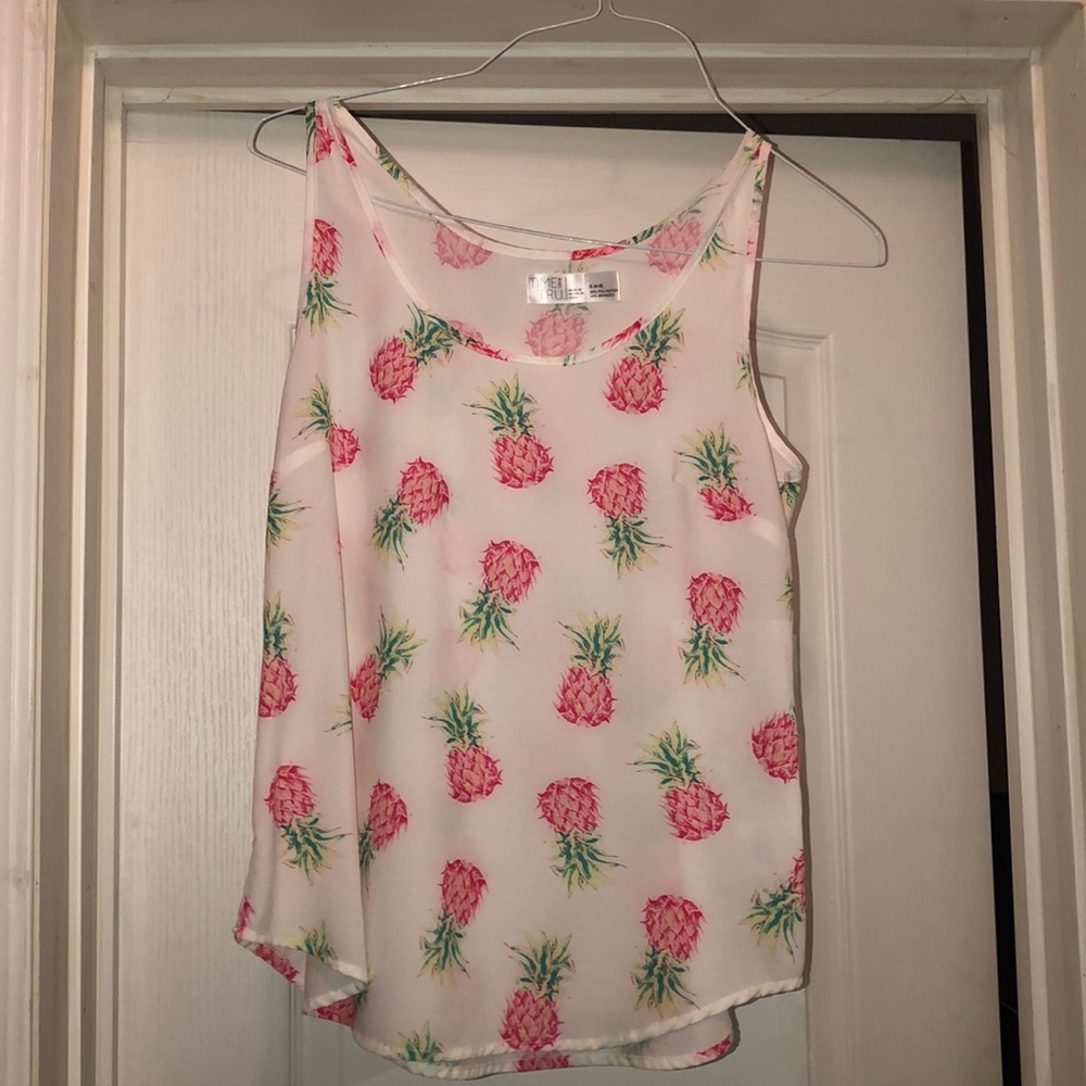 Pineapple tank top